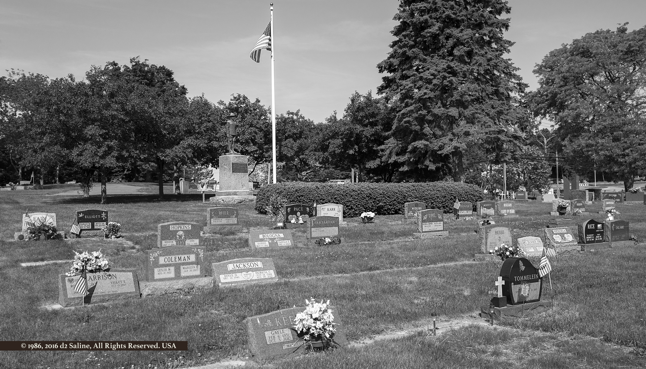 Oakwood Cemetery In Saline Michigan On Memorial Day 2016 Saline Journal