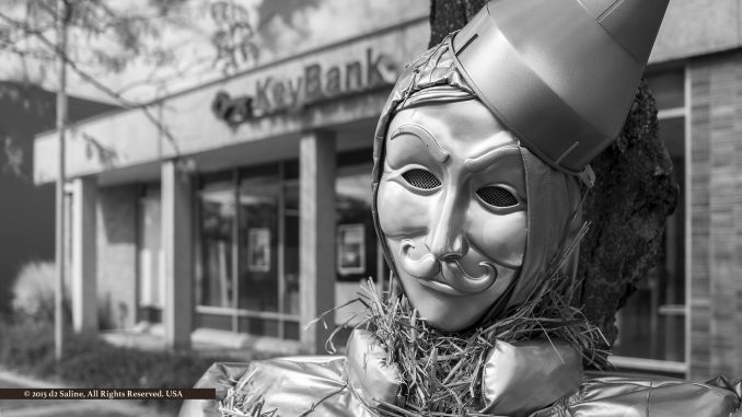 Borer 2015 Saline Scarecrow Contest: The Tin Man
