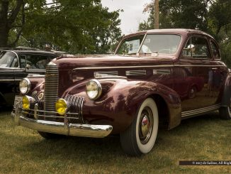 1940 LaSalle coupe at 2017 Cinnamon's Annual Father's Day Car Show