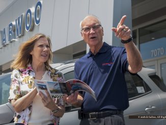 Janet Deaton and Steve Whitener at Briarwood Ford, Saline Michigan