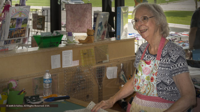Mary Lindquist, owner of The Quilting Season