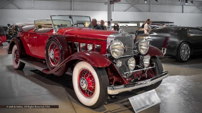 1931 Cadillac V16 Phaeton on display at GM Heritage Center