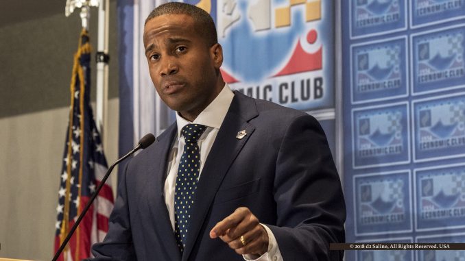 John James, Republican candidate for United States of America on behalf of Michigan