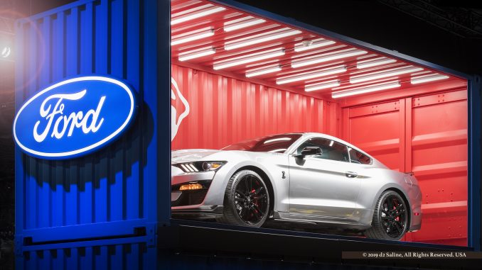 Ford Mustang GT 500 reveal at 2019 North American International Auto Show