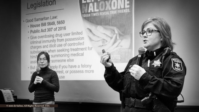Families Against Narcotics - Naloxone presentation at WCC
