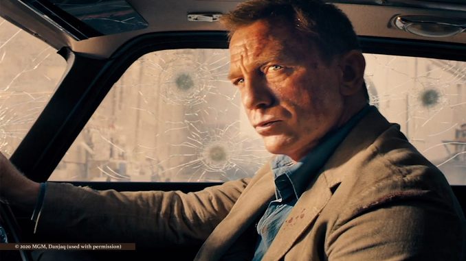 Daniel Craig as James Bond 007 in "No Time to Die"